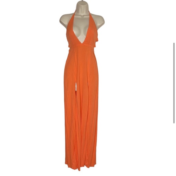 REVOLVE superdown | NWOT Arina Maxi Dress in Bright Orange Size XXS - Picture 3 of 9